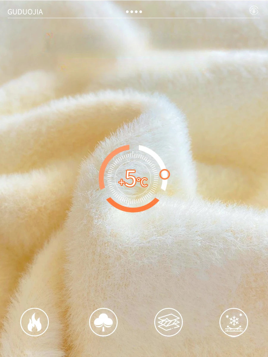 Chic & Cozy — Women’s High Neck Jumper